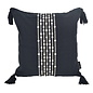 Sierkussen Boho Kaya Black | 40 x 40 cm | Katoen