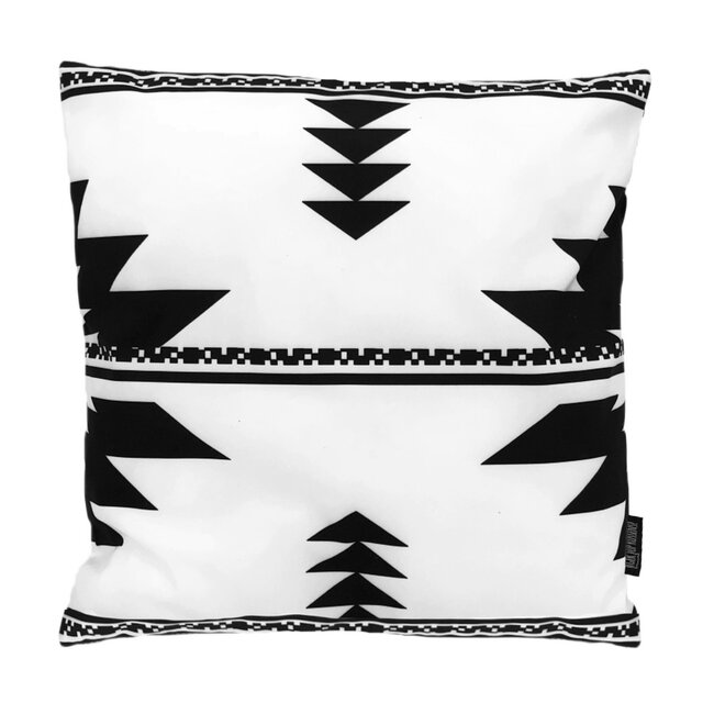 Sierkussen Boho White | 45 x 45 cm | Katoen/Polyester