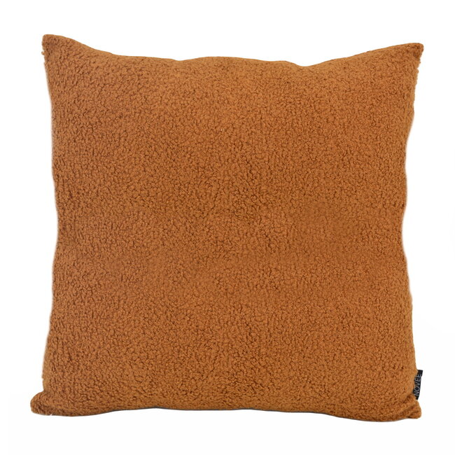 Sierkussen Bouclé Bruin | 45 x 45 cm | Polyester