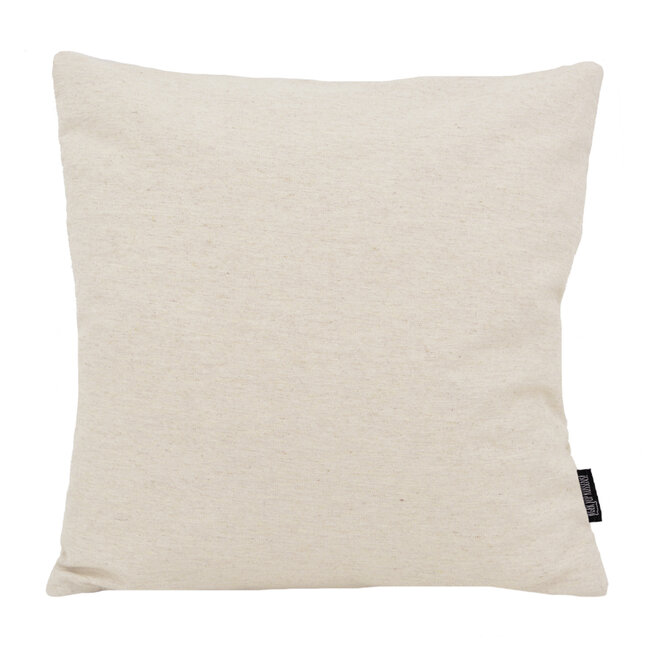 Sierkussen Cala Beige | 45 x 45 cm | Katoen/Linnen/Polyester