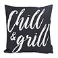 Sierkussen Chill & Grill - Outdoor | 45 x 45 cm | Katoen/Polyester