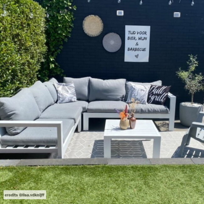 Sierkussen Chill & Grill - Outdoor | 45 x 45 cm | Katoen/Polyester