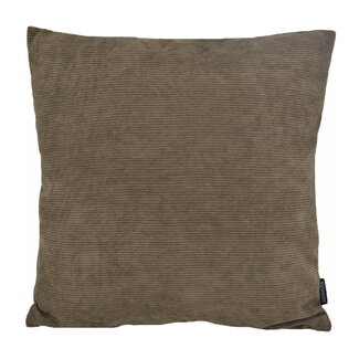 Gek op kussens! Sierkussen Coco Coffee Ribfluweel | 45 x 45 cm | Ribfluweel