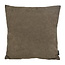 Gek op kussens! Sierkussen Coco Coffee Ribfluweel | 45 x 45 cm | Ribfluweel