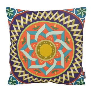 Gek op kussens! Sierkussen Color Mandala #1 | 45 x 45 cm | Katoen/Linnen
