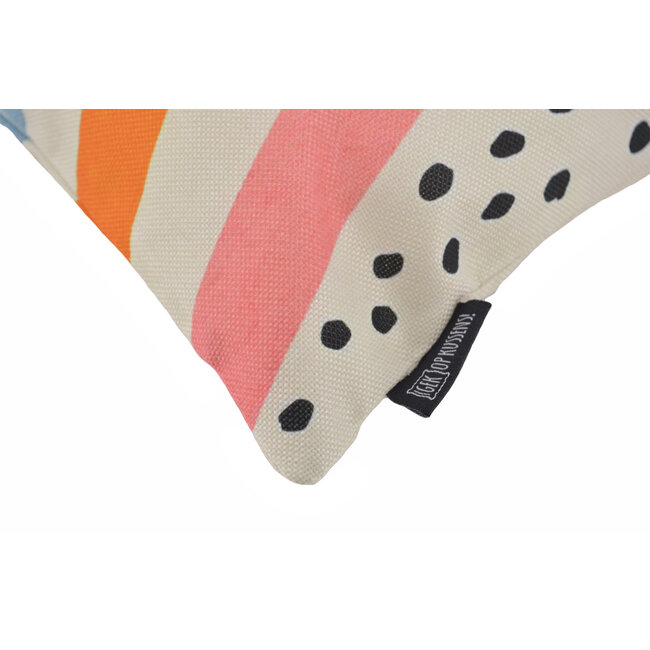 Sierkussen Color Shapes #1 - Outdoor | 45 x 45 cm | Katoen/Polyester