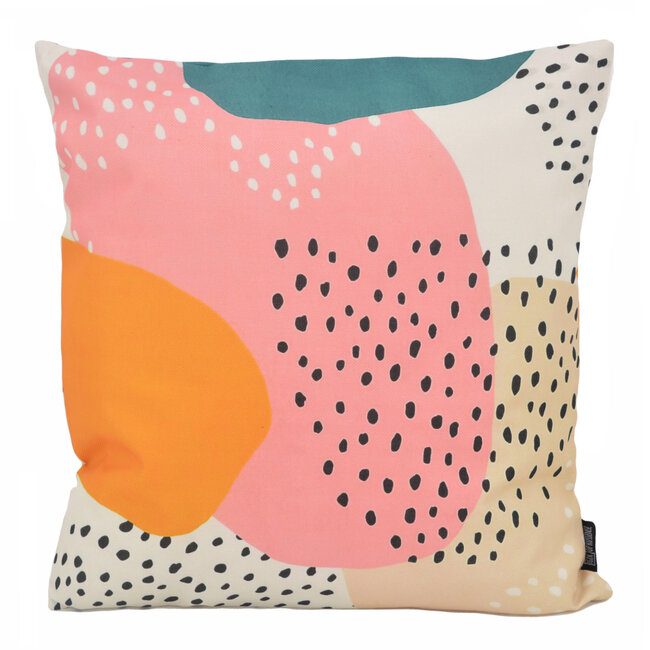 Sierkussen Color Shapes #2 - Outdoor | 45 x 45 cm | Katoen/Polyester