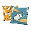 Sierkussen Crane Birds #2 - Outdoor | 45 x 45 cm | Katoen/Polyester