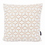 Gek op kussens! Sierkussen Cream/Gold Geometric | 45 x 45 cm | Polyester