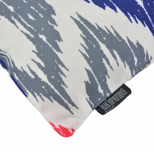 Sierkussen Diamond Roze/Blauw - Outdoor | 45 x 45 cm | Katoen/Polyester