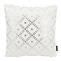 Sierkussen Dido Silver / White | 45 x 45 cm | Katoen
