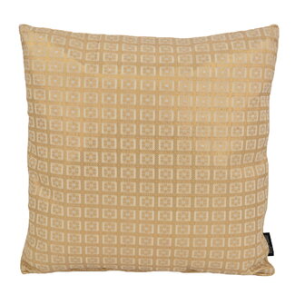 Gek op kussens! Sierkussen Elvi Beige / Gold | 45 x 45 cm | Polyester