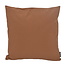 Sierkussen Florea Uni Bruin | 45 x 45 cm | Katoen/Polyester