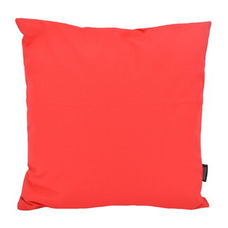 Gek op kussens! Sierkussen Florea Uni Rood | 45 x 45 cm | Katoen/Polyester