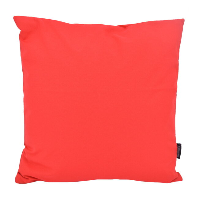 Sierkussen Florea Uni Rood | 45 x 45 cm | Katoen/Polyester