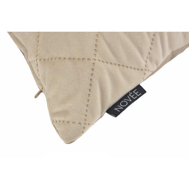 Sierkussen French Velvet Beige | 45 x 45 cm | Velvet/Polyester