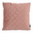 NOVÉE Sierkussen French Velvet Oudroze | 45 x 45 cm | Velvet/Polyester