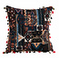 NOVÉE Sierkussen Fringe Moroccan Black | 45 x 45 cm | Katoen/Polyester