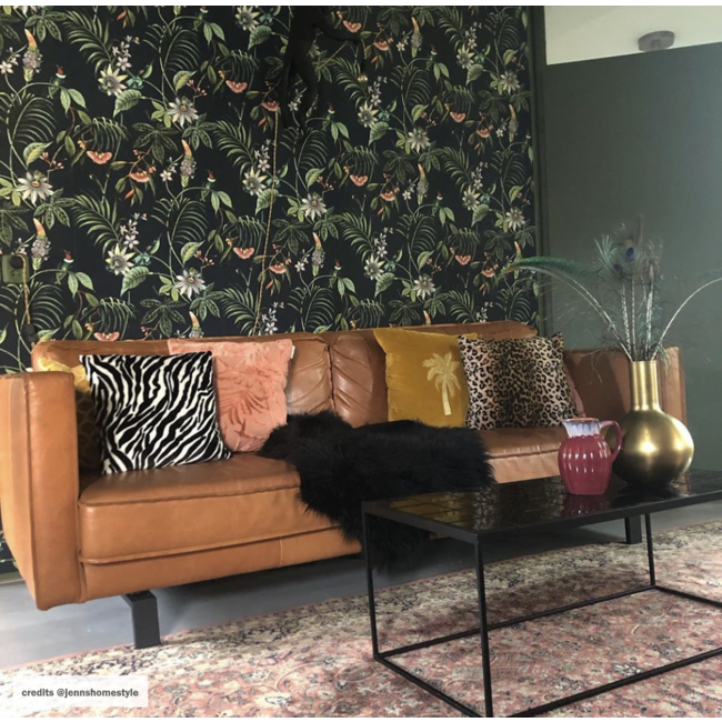 Sierkussen Furry Leopard | 45 x 45 cm | Polyester