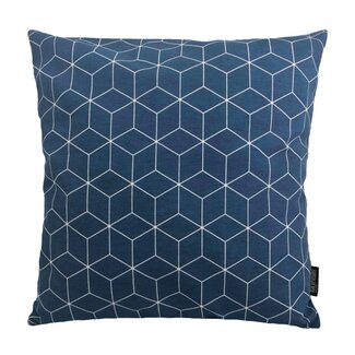 Gek op kussens! Sierkussen Geometric Blue | 45 x 45 cm | Katoen/Polyester