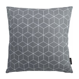 Gek op kussens! Sierkussen Geometric Grey | 45 x 45 cm | Katoen/Polyester