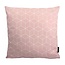 Gek op kussens! Sierkussen Geometric Lichtroze | 45 x 45 cm | Katoen/Polyester