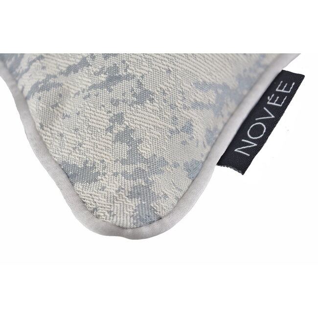 Sierkussen Ginkgo Silver | 45 x 45 cm | Jacquard/Polyester