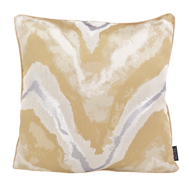 Sierkussen Golden Wave | 45 x 45 cm | Jacquard/Polyester