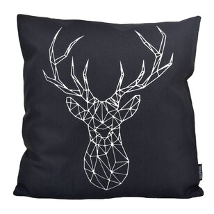 Sierkussen Graphic Deer | 45 x 45 cm | Katoen/Linnen