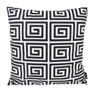 Gek op kussens! Sierkussen Greek Maze | 45 x 45 cm | Katoen/Polyester