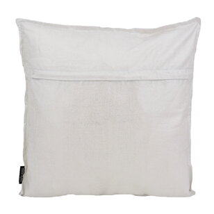 Sierkussen Grey / Silver Metallic | 45 x 45 cm | Katoen