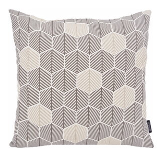 Gek op kussens! Sierkussen Hexagon Grijs | 45 x 45 cm | Katoen/Polyester