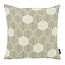 Gek op kussens! Sierkussen Hexagon Groen | 45 x 45 cm | Katoen/Polyester