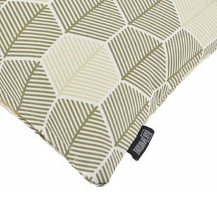 Sierkussen Hexagon Groen | 45 x 45 cm | Katoen/Polyester