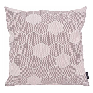 Gek op kussens! Sierkussen Hexagon Paars | 45 x 45 cm | Katoen/Polyester