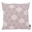 Gek op kussens! Sierkussen Hexagon Paars | 45 x 45 cm | Katoen/Polyester