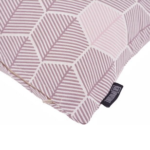 Sierkussen Hexagon Paars | 45 x 45 cm | Katoen/Polyester