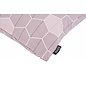Sierkussen Hexagon Paars | 45 x 45 cm | Katoen/Polyester