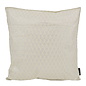 Sierkussen Hila Silver / White | 45 x 45 cm | Polyester