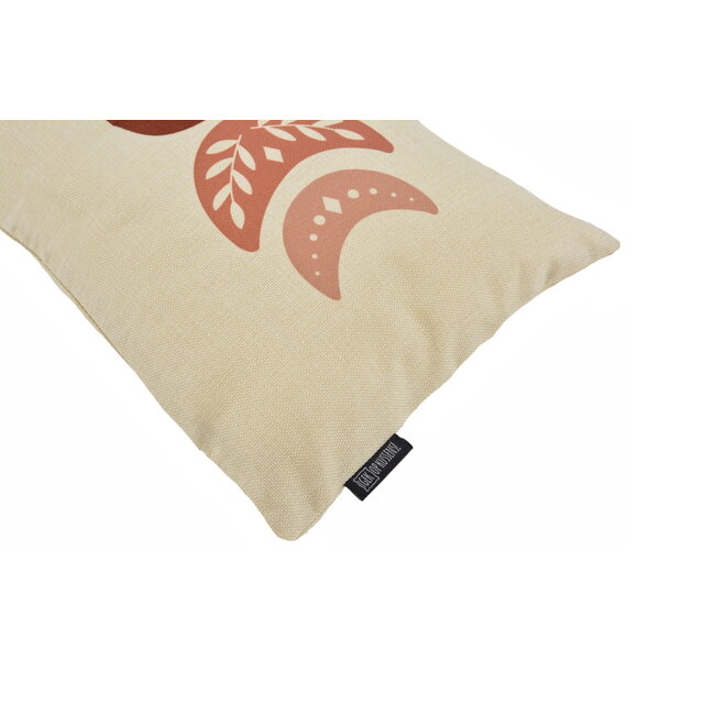 Sierkussen Idaira Moon Phases | 30 x 50 cm | Katoen/Linnen