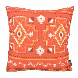 Gek op kussens! Sierkussen Indian Style Terra | 45 x 45 cm | Katoen/Linnen