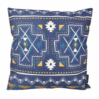 Gek op kussens! Sierkussen Indian Style Darkblue | 45 x 45 cm | Katoen/Linnen