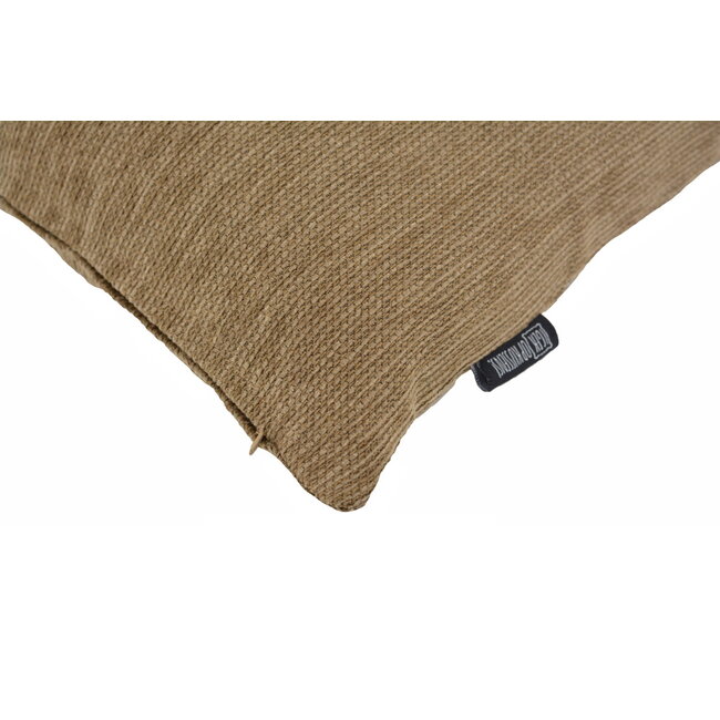 Sierkussen Indico Bruin | 45 x 45 cm | Katoen/Polyester