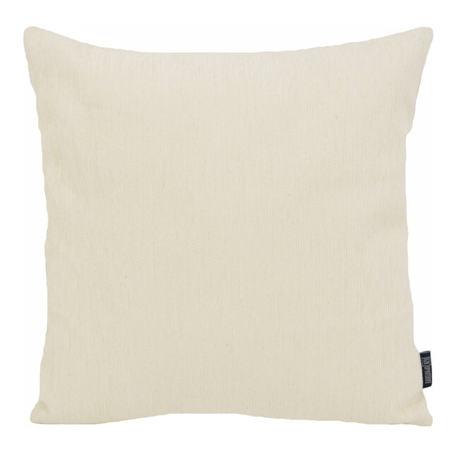 Sierkussen Indico Creme | 45 x 45 cm | Katoen/Polyester