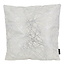 Sierkussen Isha Silver / White | 45 x 45 cm | Katoen