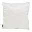 Sierkussen Ishaan White / Silver | 45 x 45 cm | Polyester