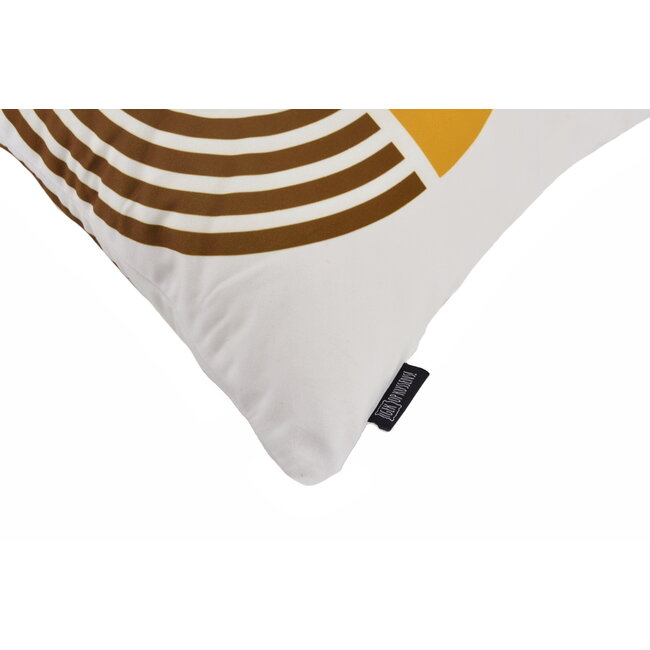 Sierkussen Izze Leaf | 45 x 45 cm | Katoen/Polyester