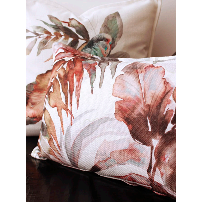 Sierkussen Jacquard Leaves | 30 x 50 cm | Polyester