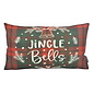 Sierkussen Jingle Bells Long | 30 x 50 cm | Katoen/Linnen