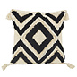 Sierkussen June Boho Black | 45 x 45 cm | Katoen